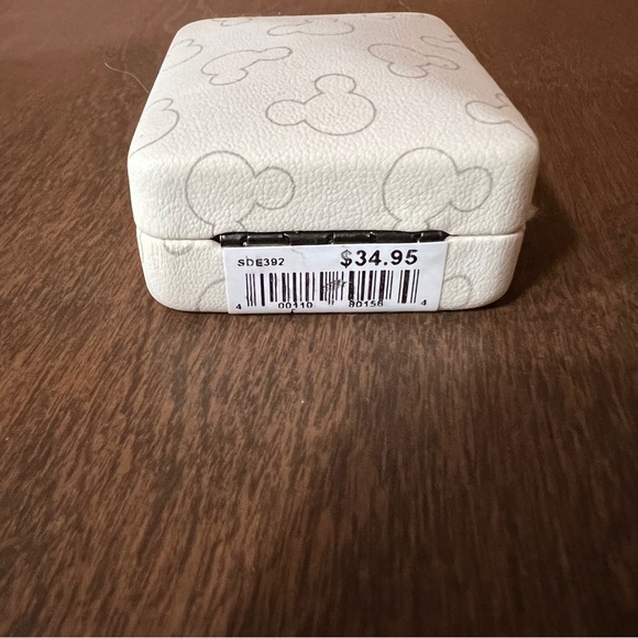 Disney Parks Sterling Silver 925 Mickey mouse ears Icon Post Earrings Gift Box - Picture 12 of 12